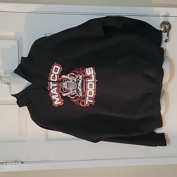 Matco Tools Pullover Hoodie Sweatshirt Men's Hot Rod Spell Out Logo.Size 3XL - Picture 1 of 5